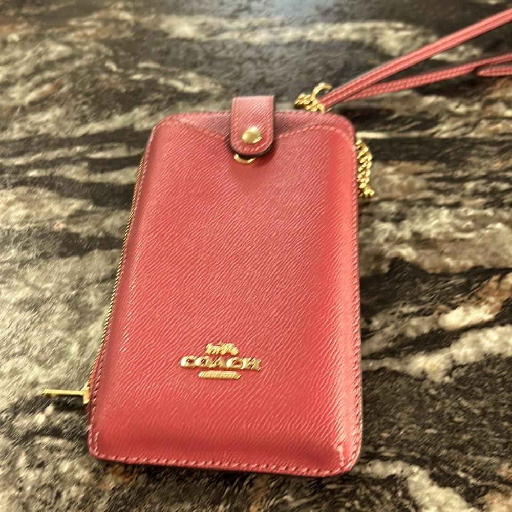 Coach phone case crossbody